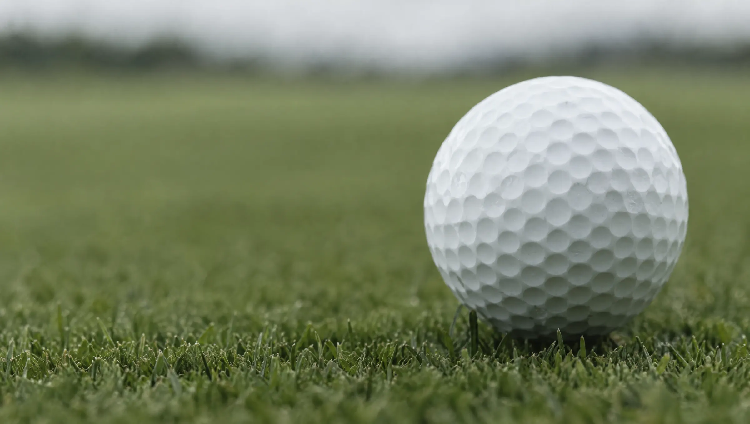 A golf ball resting on a green close to the cup